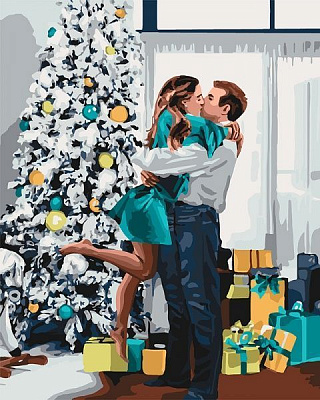 Картина за номерами Новорічний настрій Ідейка