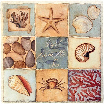 Подставка под горячее Морская 20x20 см