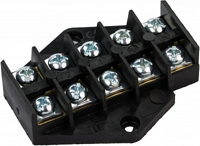 Колодка клеммная Simet ZPT 5х4,0 кв.мм черный 