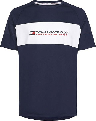 Футболка Tommy Hilfiger Sport PERFORMANCE MESH TEE S20S200199401 L темно-синий