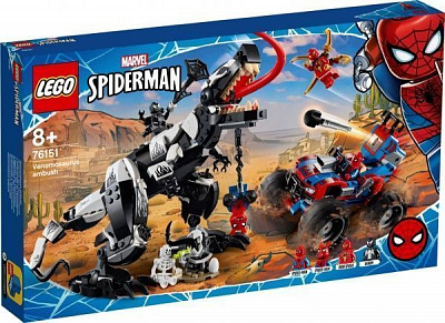 Конструктор LEGO Super Heroes Засідка на веномозавра 76151