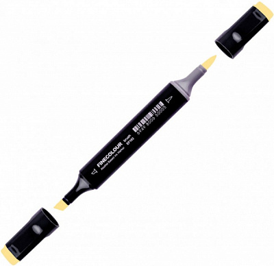 Маркер спиртовой FINECOLOUR EF102-3 желтый 