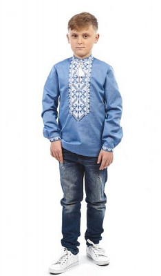 Сорочка дитяча Едельвіка р.140 блакитний 965-18/00