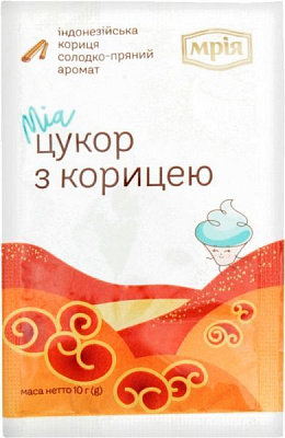 Сахар с корицей ТМ Мрія 10 г (4820154833035) 10 кг