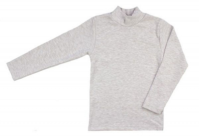 Гольф для мальчика Luna Kids р.98 серый меланж 