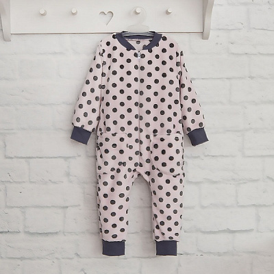 Ромпер для дівчинки Blanka Горошок р.92 рожевий 110079