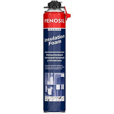 Напыляемый пенополиуретановый утеплитель PENOSIL Premium 810 мл