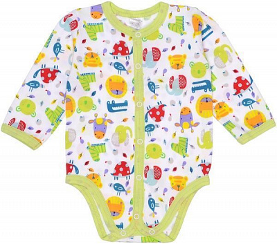 Боді дитяче Татошка для хлопчика р.68 білий 14651звр