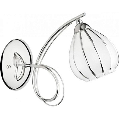 Бра ALFA Тото 19930 1x40 Вт E14 хром