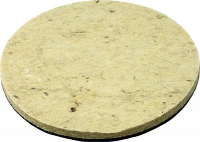 Круг полировальный на липучке d 125 тонкошерстный 