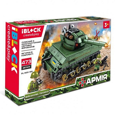 Конструктор Iblock Военная техника PL-920-169