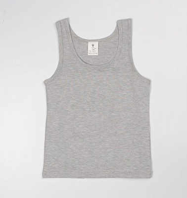 Майка дитяча для хлопчика Роза 210414 р.110 сірий меланж