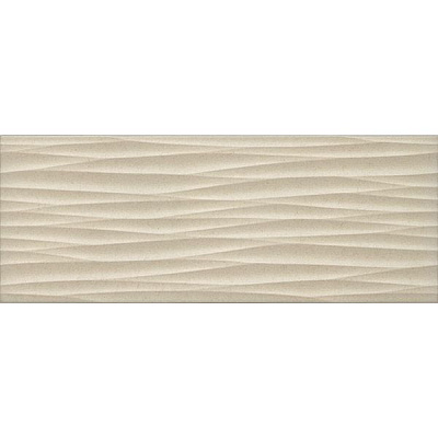 Плитка InterCerama Luna бежева світла рельєф 23х60 175 021/Р
