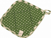 Прихватка Lucy Зеленый горошек 20x20 см зеленый La Nuit 