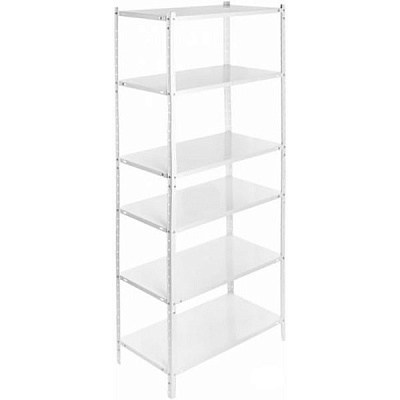 Стеллаж металлический СПУ-5 2100x950x400 мм белый 