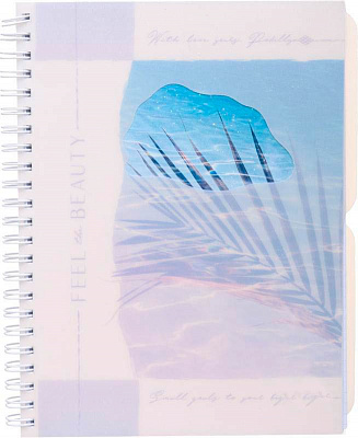 Зошит шкільний Квіти А5 108 аркушів у клітинку