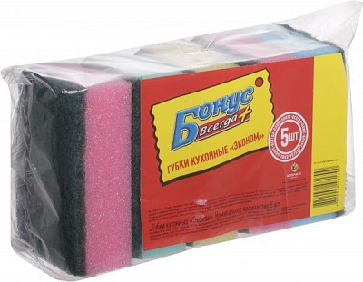 Губка Бонус Бонус Економ 5 шт.