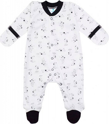 Чоловічок Minikin Веселе цуценя р.50 білий із малюнком 196080350