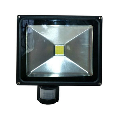 Прожектор LED Светкомплект FLU-30 30 Вт  6500K с датчиком движения