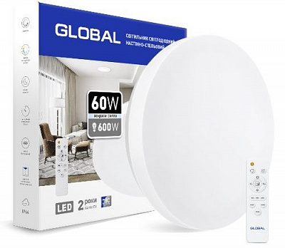 Светильник светодиодный Global Functional Light 60 Вт белый 3000-6500 К 1-GFN-60TW-01-C 