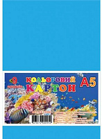 Картон цветной А5 9 листов КА5309Е GRAFIKA