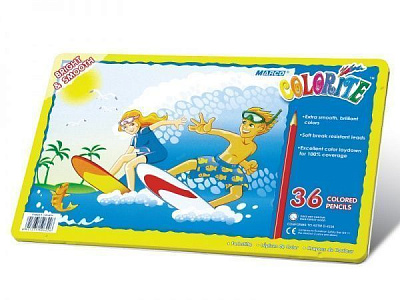 Карандаши цветные Colorite 36 цветов S1100-36TN Marco