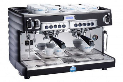 Кофеварка Carimali профессиональная двухпостовая рожковая 11 л 200 Вт