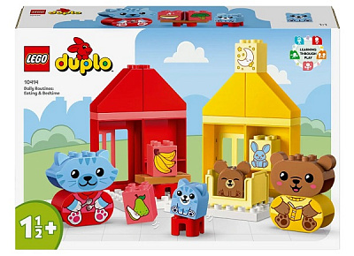 Конструктор LEGO DUPLO Повседневные процедуры: Время ужина и сна 10414