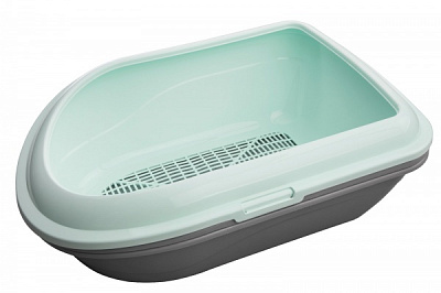 Туалет AnimAll с сеткой мятный 57x39x23 см 167162