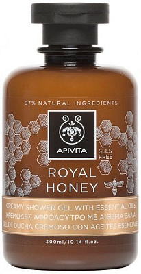 Гель для душу Apivita Royal honey з ефірними оліями 300 мл
