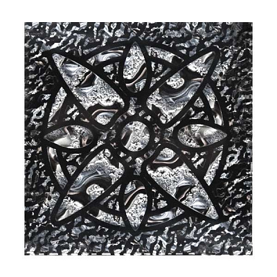 Плитка Grand Kerama Тако звезда платина рифленая 785 6,6x6,6 