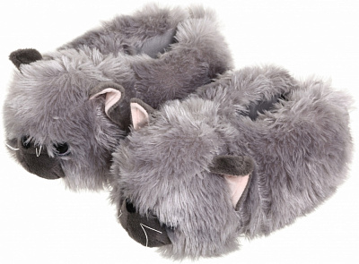 Обувь домашняя La Nuit Кот р.38/39 серый