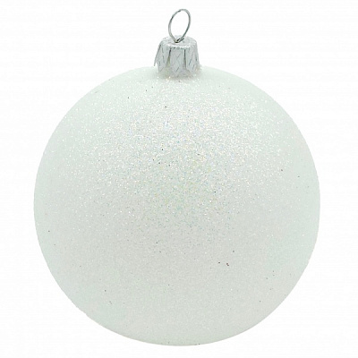 Елочная игрушка Куля d 20 см 200 см белый