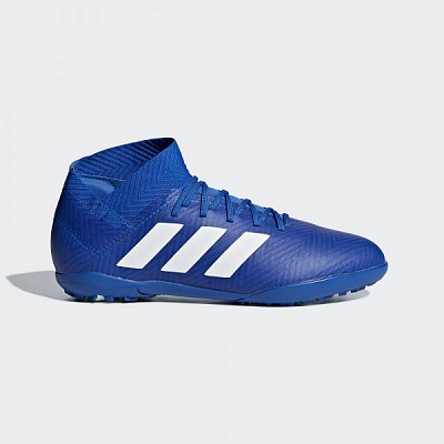 Бутсы Adidas NEMEZIZ TANGO 17.3 TF J DB2378 р. 30,5 синий