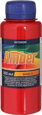 Колорант Amber бордовый 100 мл