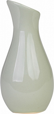 Ваза керамическая Eterna 101-11,5 11,5 см зеленая волна 