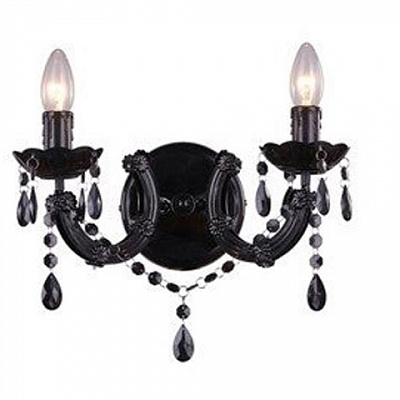 Бра Zuma Line MAGNOLIA 2xE14 черный 