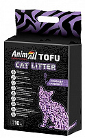 Наполнитель для кошачьего туалета AnimAll ТОФА Лаванда 10 литров 4,66 кг 