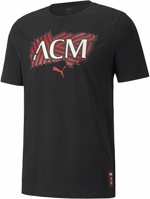 Футболка Puma ACM FtblCore Tee 76434605 р.XL черный