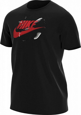 Футболка Nike M NSW TEE FUTURA SEASONAL DJ1574-010 р.S черно-красный