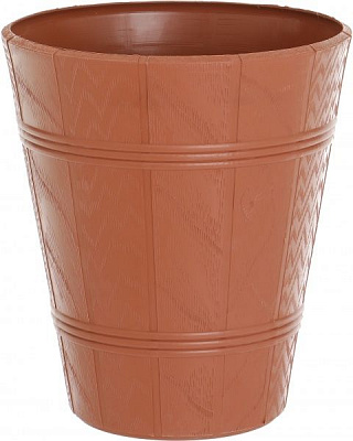 Горщик пластиковий Form Plastic Дерево Пальма-1 круглий 12,1л теракот (0909-010)