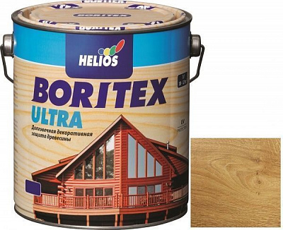 Лазур Helios Boritex Ultra 11 дуб шовковистий мат 0,75 л