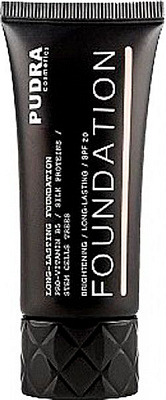 Тональная основа Pudra Cosmetics 03 темный натуральный 40 мл