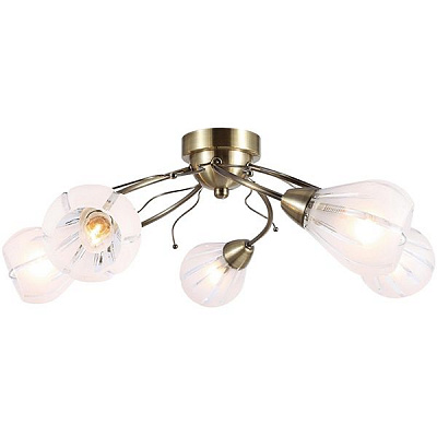 Люстра Crystal Astra/PL5 бронза
