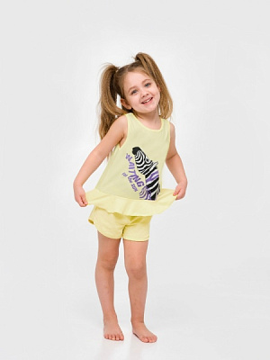 Піжама дитяча для дівчаток Smil р.128 жовтий