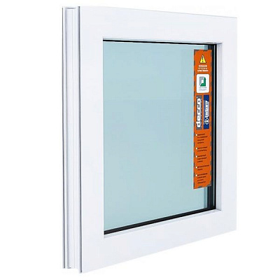 Окно глухое DECCO 60 600x600 мм
