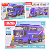 Конструктор Iblock Туристичний автобус PL-921-382