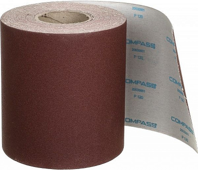 Наждачная бумагаCompass P120 1 м.п.