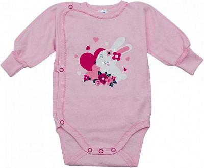 Боди для девочки Minikin 22810156 р.56 розовый 