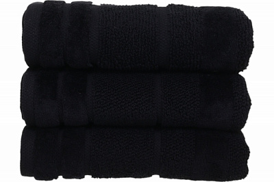 Полотенце махровое Tabby 50x90 см черный La Nuit